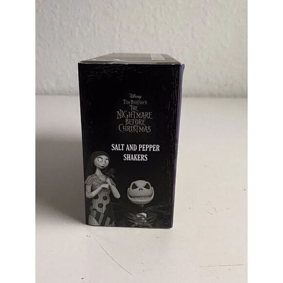 Disney Oogie Boogie And Jack Skellington Salt And Pepper Shakers Halloween NEW - Picture 7 of 9